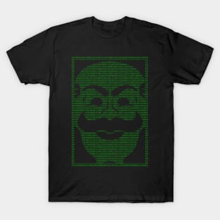 Fsociety Binary Mask T-Shirt